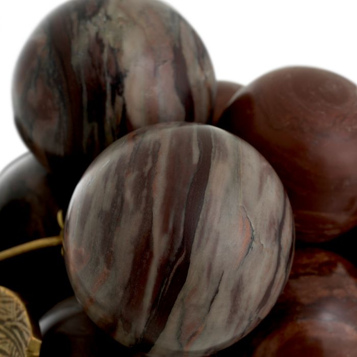 Object Vintage Grapes-Red Marble