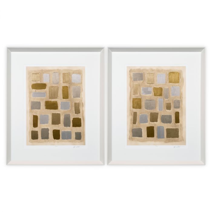 Print Sand Shaped by Michael Willett (Set of 2)