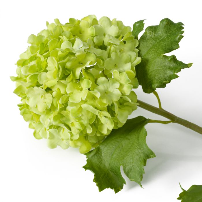 Bouquet of Hydrangeas Snowball Real Touch 36 pcs-Green